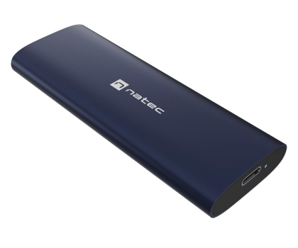 Akcesoria do dysków Natec RHINO M.2 NVME LITE USB-C 3.2 GEN 2 STEEL NAVY